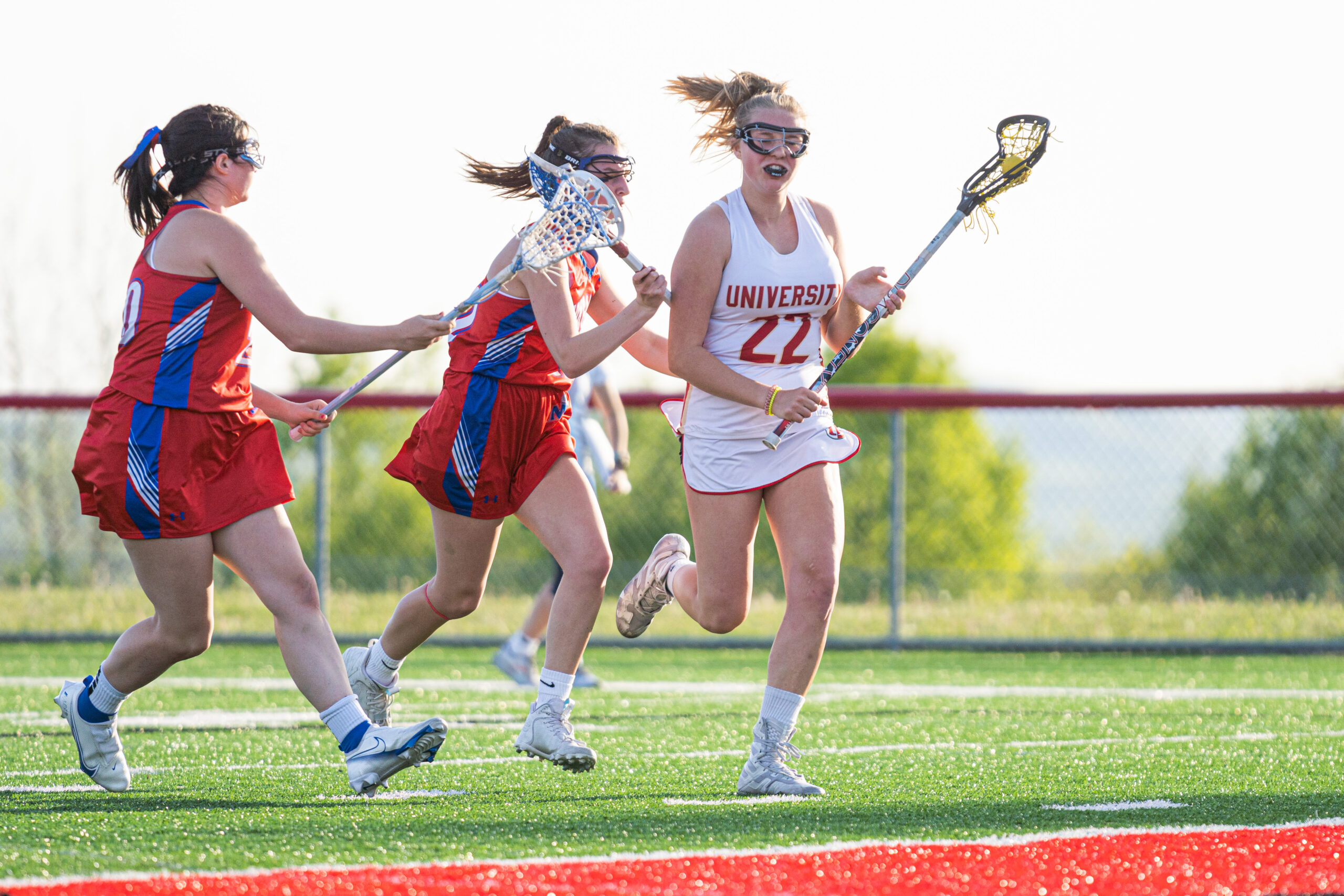 University gets past Morgantown 14-3 in girls' state quarterfinals